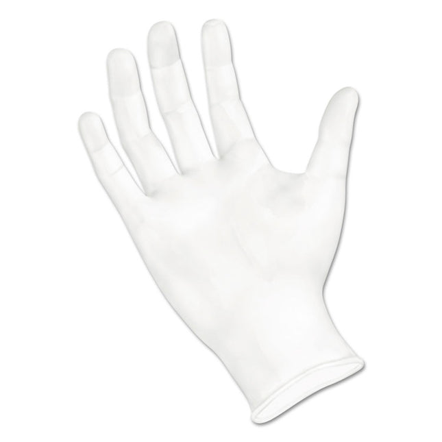 Exam Vinyl Gloves, Powder/latex-Free, 3 3/5 Mil, Clear, Medium, 100/box