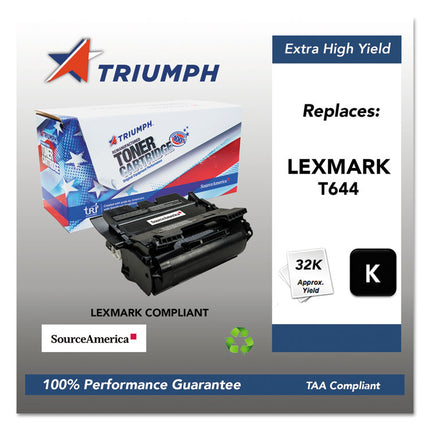 751000nsh1010 Remanufactured 64415xa Extra High-Yield Toner, 32,000 Page-Yield, Black