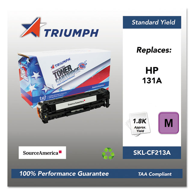 751000nsh1401 Remanufactured Cf213a (131a) Toner, 1,800 Page-Yield, Magenta