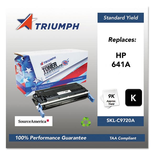751000nsh0190 Remanufactured C9720a (641a) Toner, 9,000 Page-Yield, Black