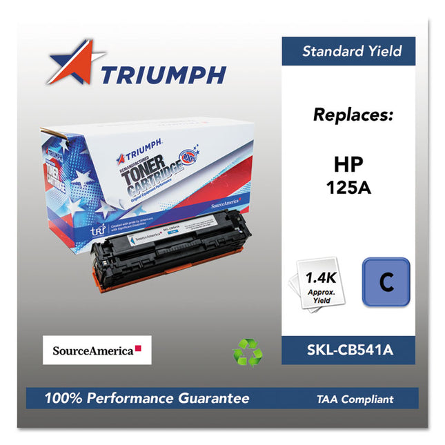 751000nsh0976 Remanufactured Cb541a (125a) Toner, 1,500 Page-Yield, Cyan