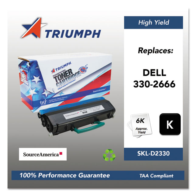 751000nsh1085 Remanufactured 330-2666 High-Yield Toner, 6,000 Page-Yield, Black