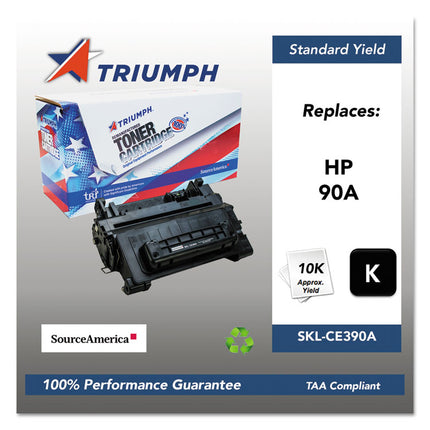 751000nsh1221 Remanufactured Ce390a (90a) Toner, 10,000 Page-Yield, Black