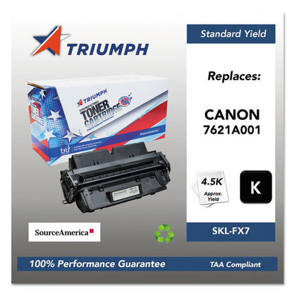 751000nsh0132 Remanufactured 7621a001aa (fx-7) Toner, 4,500 Page-Yield, Black