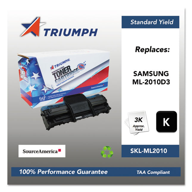 751000nsh1146 Remanufactured Ml-2010d3 Toner, 3,000 Page-Yield, Black