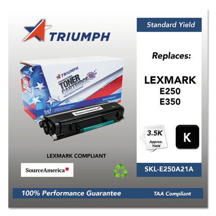 751000nsh1331 Remanufactured E250a11a Toner, 3,500 Page-Yield, Black