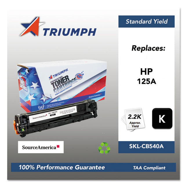 751000nsh0975 Remanufactured Cb540a (125a) Toner, 2,200 Page-Yield, Black