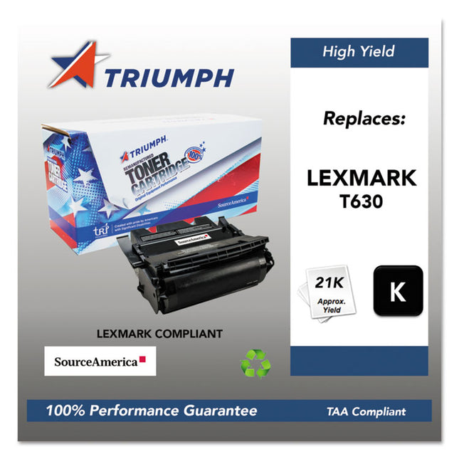 751000nsh0212 Remanufactured 12a7462 High-Yield Toner, 21,000 Page-Yield, Black