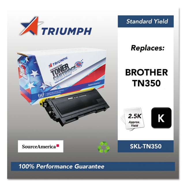 751000nsh0346 Remanufactured Tn350 Toner, 2,500 Page-Yield, Black
