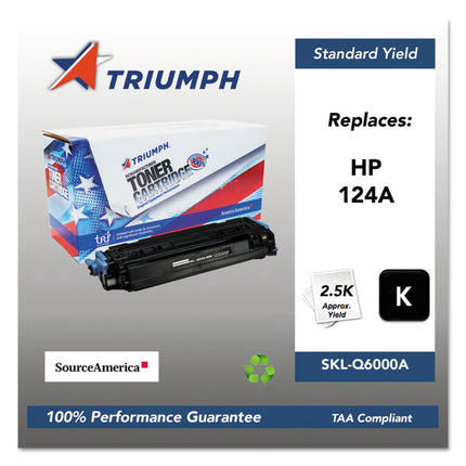 751000nsh0291 Remanufactured Q6000a (124a) Toner, 2,500 Page-Yield, Black