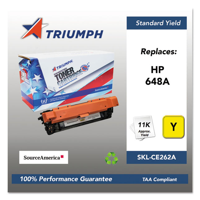 751000nsh1116 Remanufactured Ce262a (648a) Toner, 11,000 Page-Yield, Yellow
