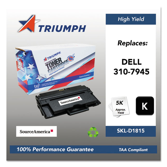 751000nsh1088 Remanufactured 310-7945 High-Yield Toner, 5,000 Page-Yield, Black