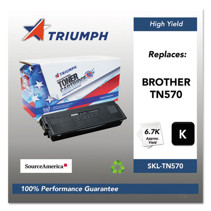 751000nsh1073 Remanufactured Tn570 High-Yield Toner, 6,700 Page-Yield, Black