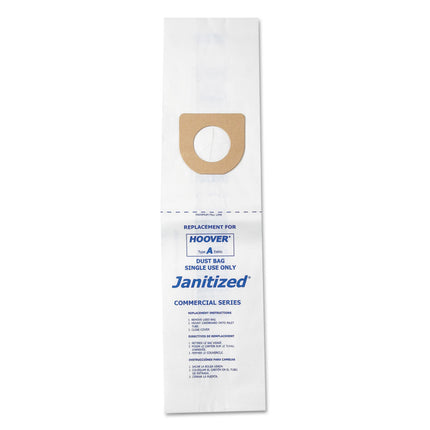 Vacuum Filter Bags Designed to Fit Hoover Type A, 36/Carton