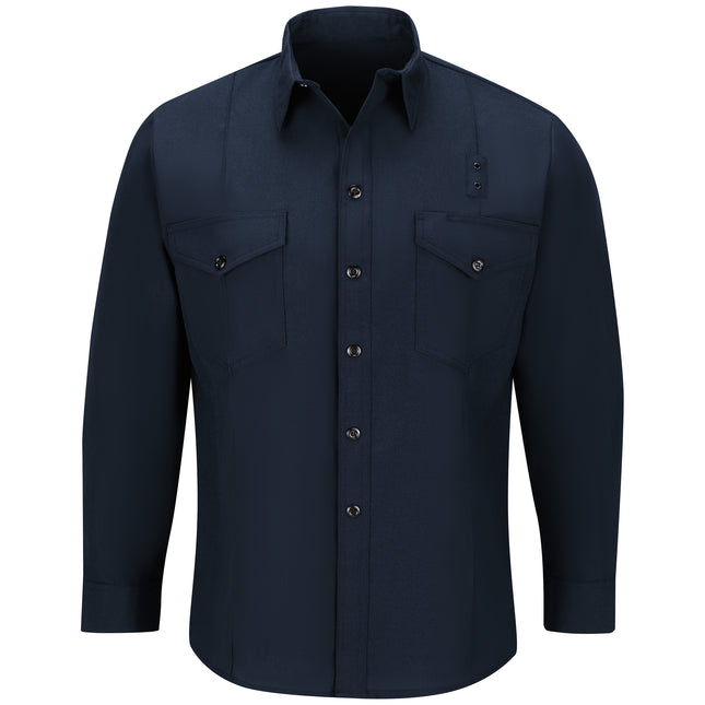 Workrite® Fire Service Men's Classic Long Sleeve Firefighter Shirt / FSF0MN