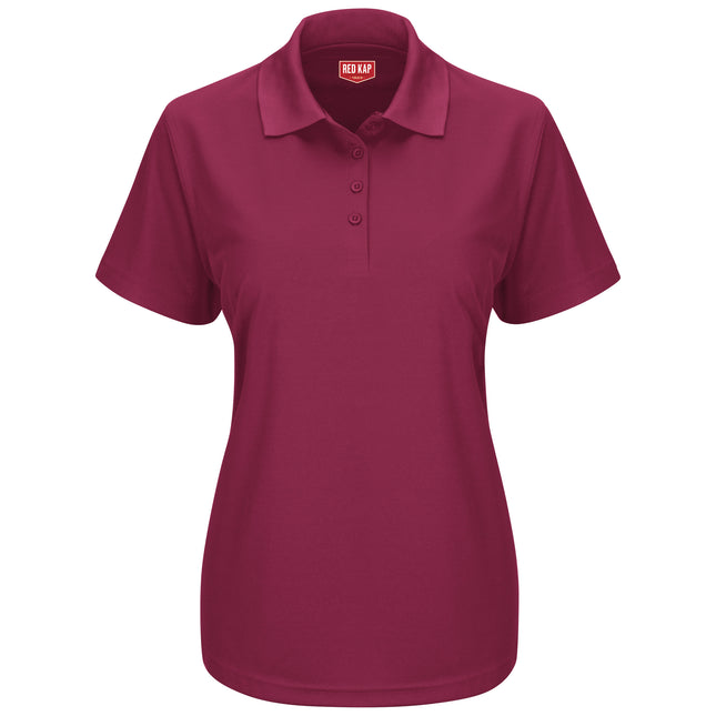 Red Kap® Women's Short Sleeve Performance Knit® Pocketless Core Polo / SK97BU