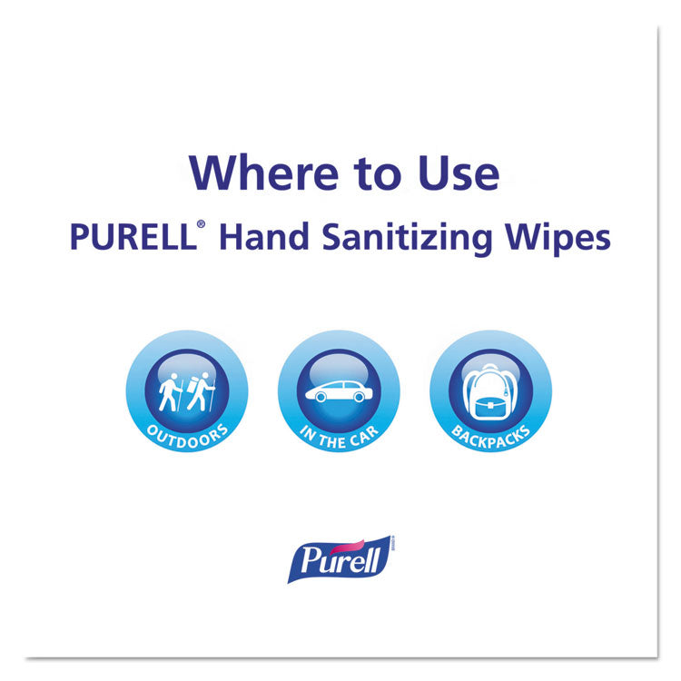 Sanitizing Hand Wipes, Individually Wrapped, 5 x 7, Unscented, White, 4,000 Wipes/Carton