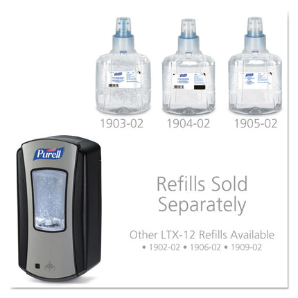 Ltx-12 Touch-Free Dispenser, 1,200 Ml, 5.75 X 4 X 10.5, Black