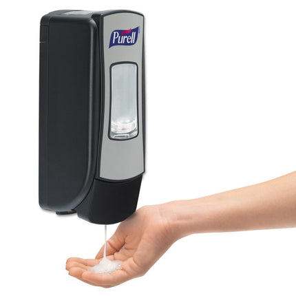 Adx-7 Dispenser, 700 Ml, 3.75 X 3.5 X 9.75, Chrome/Black