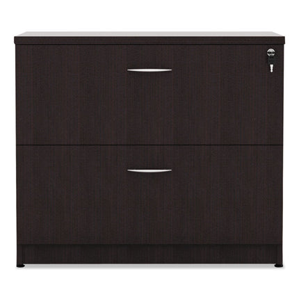 Alera Valencia Series Lateral File, 2 Legal/letter-Size File Drawers, Espresso, 34" X 22.75" X 29.5"