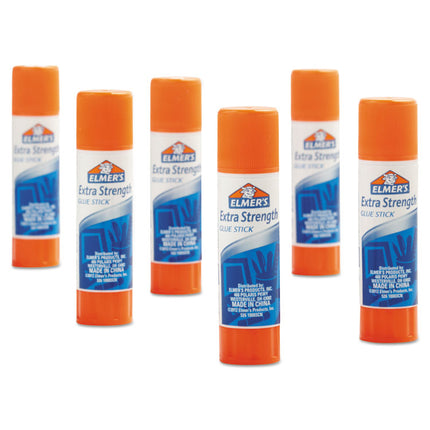 Extra-Strength Office Glue Stick, 0.28 Oz, Dries Clear, 24/pack