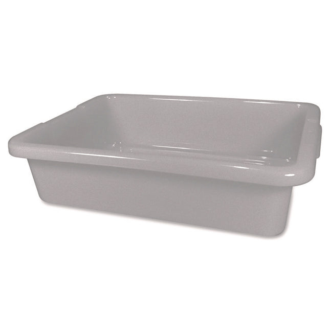Bus/utility Tote, 20" X 15" X 5", Gray