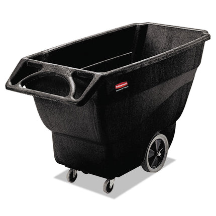 0.75 cu yd Structural Foam Tilt Truck, 600 lb Capacity, Black