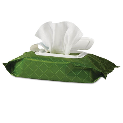 FitRight Select Premium Personal Cleansing Wipes, 1-Ply, 8 x 12, Fragrance-Free, White, 48/Pack, 12 Packs/Carton