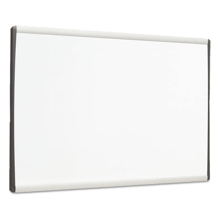 ARC Frame Cubicle Board, Magnetic Dry Erase, 14" x 11", White Surface, Satin Aluminum Frame