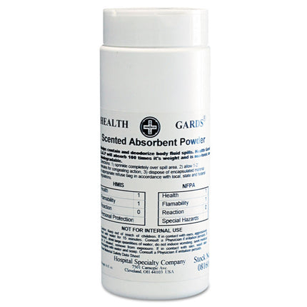 Absorbent Powder, Scented, 16 oz Shaker Can, 12/Carton