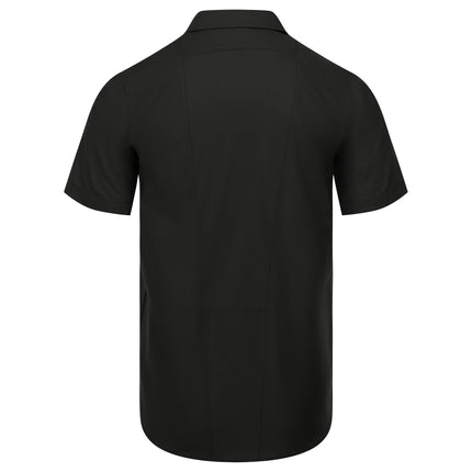 Dickies® Men's Industrial WorkTech Ventilated Short-Sleeve Work Shirt With Cooling Mesh / LS51BK