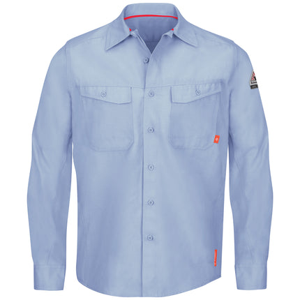 Bulwark® iQ Series® Endurance Collection Men's FR Work Shirt / QS40LB