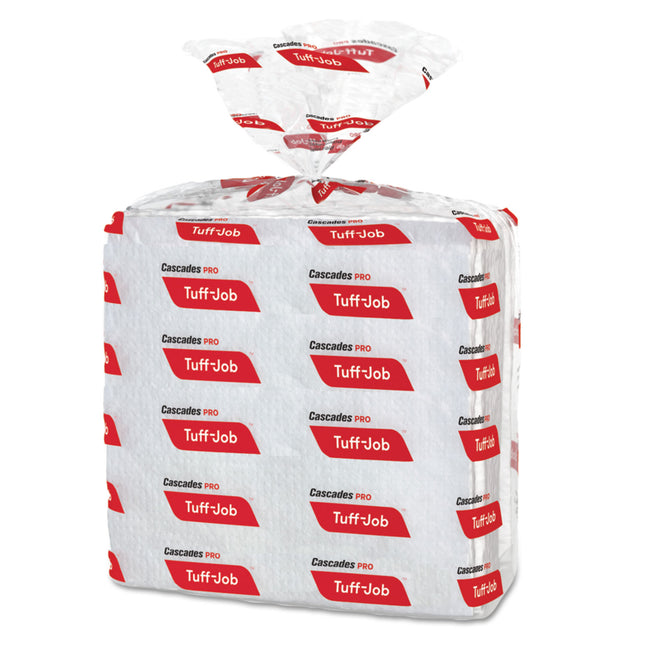 Tuff-Job S600 High Performance Wipers, 12 X 13, 50/bag, 18 Bags/carton