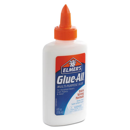 Glue-All White Glue, 4 Oz, Dries Clear