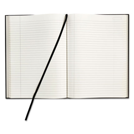 Royale Casebound Business Notebooks, 1-Subject, Medium/college Rule, Black/gray Cover, (96) 11.75 X 8.25 Sheets