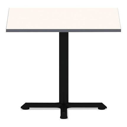 Reversible Laminate Table Top, Square, 35.38w X 35.38d, White/gray