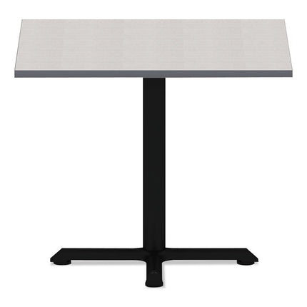 Reversible Laminate Table Top, Square, 35.38w X 35.38d, White/gray