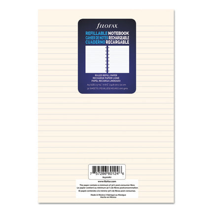 Notebook Refills, 8-Hole, 8.25 X 5.81, Narrow Rule, 32/pack