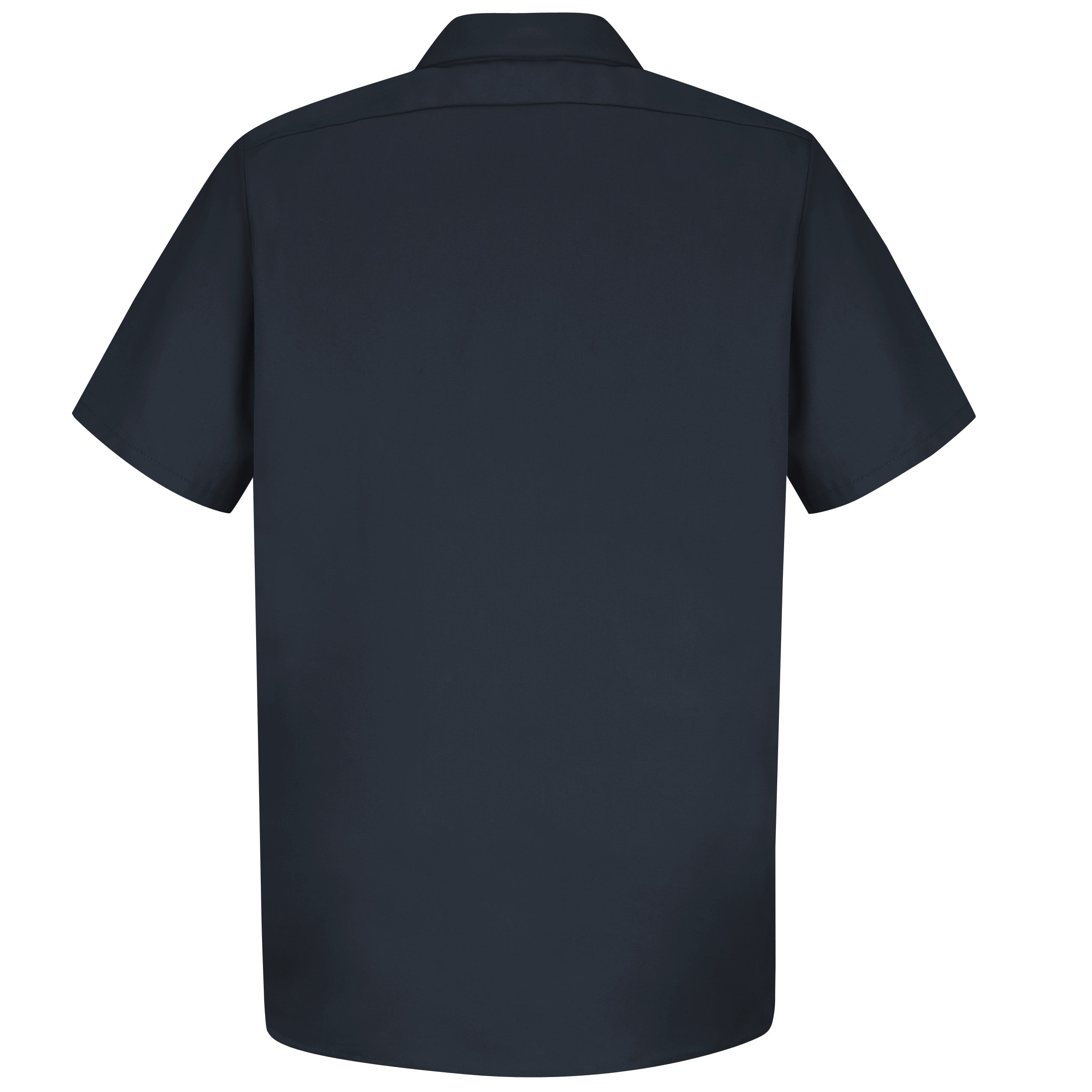 Red Kap® Men's Short Sleeve Wrinkle-Resistant Cotton Work Shirt / SC40DN