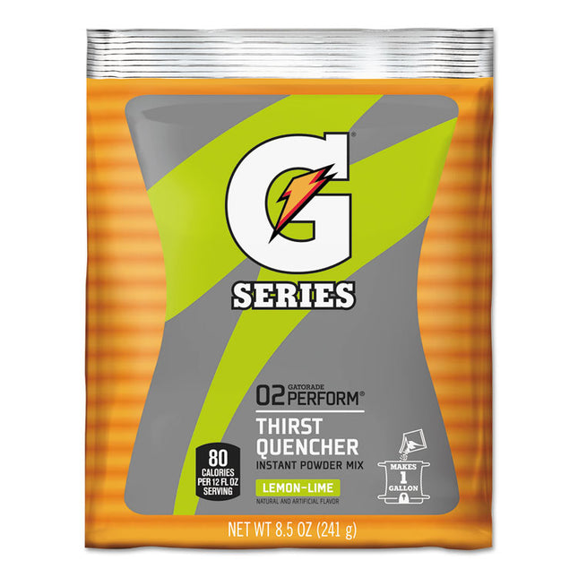 Original Powdered Drink Mix, Lemon-Lime, 8.5oz Packets, 40/carton