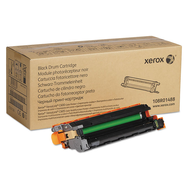 108r01488 Drum Unit, 40,000 Page-Yield, Black