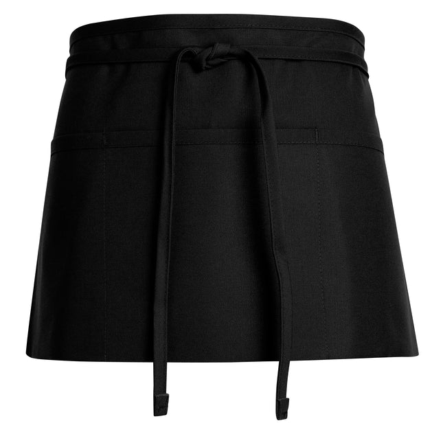 Red Kap® Waist Apron with Squared Corners / TT46BK