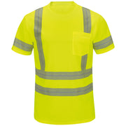 Red Kap® Short Sleeve Hi-Visibility T-Shirt, Type R Class 3 / SVY4AB