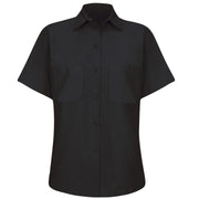 Red Kap® Women's Short Sleeve Industrial Work Shirt / SP23BK