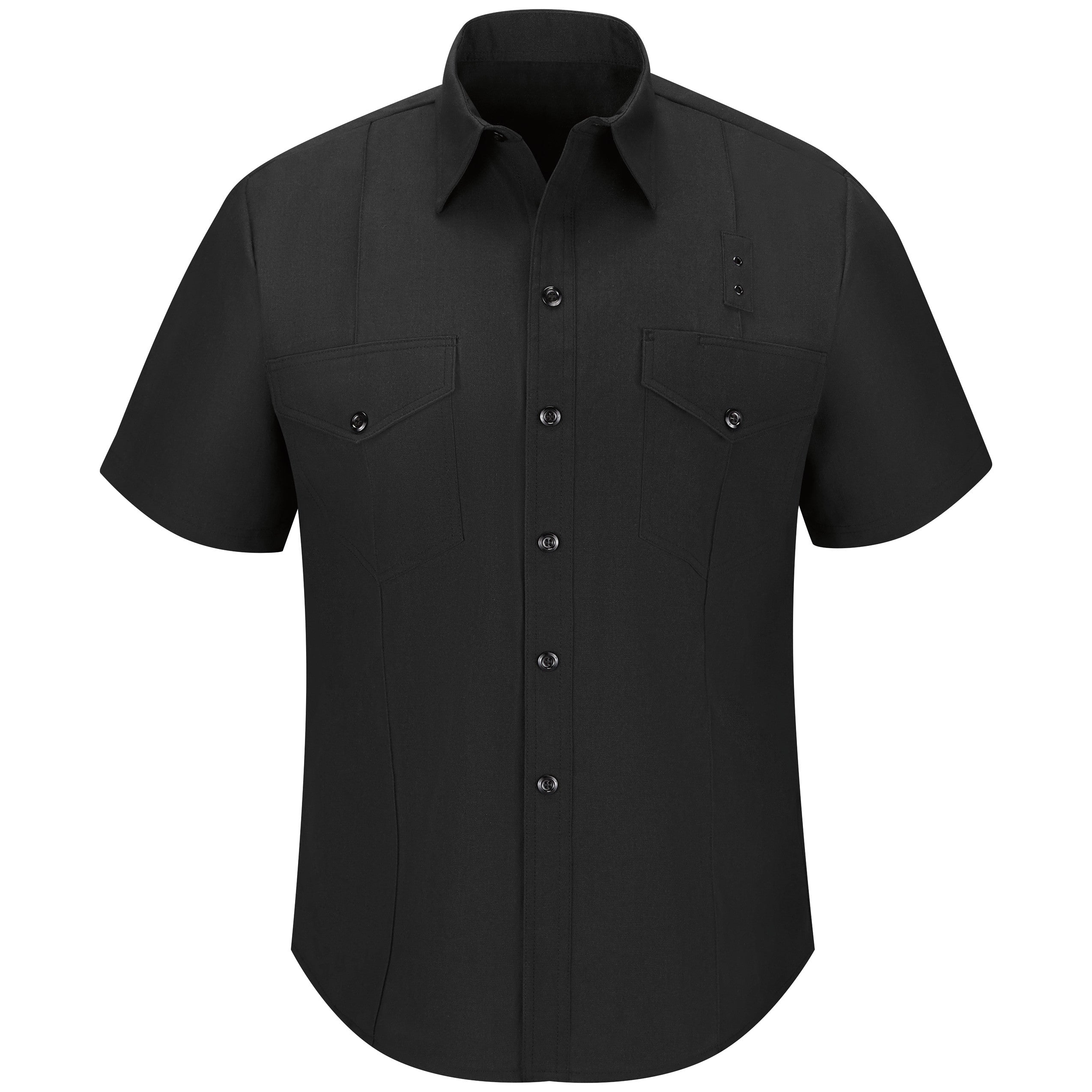 Workrite® Fire Service Men's Classic Short Sleeve Western Firefighter Shirt / FSF6BK
