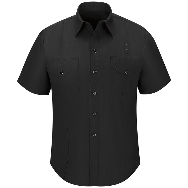 Workrite® Fire Service Men's Classic Short Sleeve Western Firefighter Shirt / FSF6BK