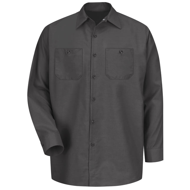 Red Kap® Men's Long Sleeve Industrial Work Shirt / SP14CH