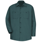 Red Kap® Men's Long Sleeve Wrinkle-Resistant Cotton Work Shirt / SC30SG