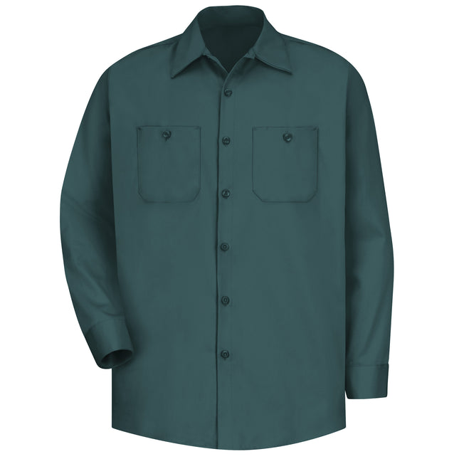 Red Kap® Men's Long Sleeve Wrinkle-Resistant Cotton Work Shirt / SC30SG