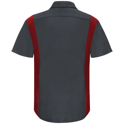 Red Kap® Men's Short Sleeve Performance Plus Shop Shirt With Oilblok Technology / SY42CF